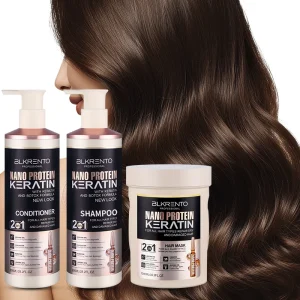 Customizable 1000ml Nano Keratin Hair Mask Hair Repair Protect Color Prevent Hair Loss Smoothing Conditioner