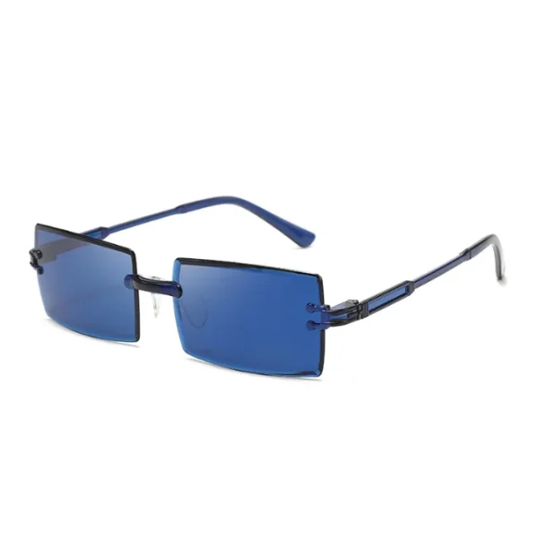 2023 New Candy Color square Sunglasses Jelly Color Fashion Over Size square Rimless Sunglasses Women Lentes De Sol Para Mujer - Image 4