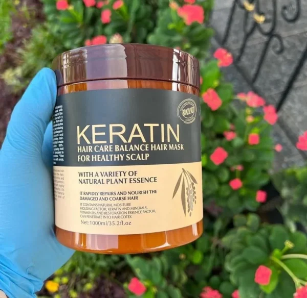 Keratin Hair Care Balance Hair Mask for Healthy Scalp 500ml - Image 6