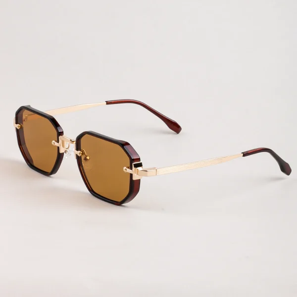 Lmamba 3501 Classic Retro Luxury Brand Designer Square Frame Nylon Lens Sun Glasses Custom Logo Metal Sunglasses Women Men