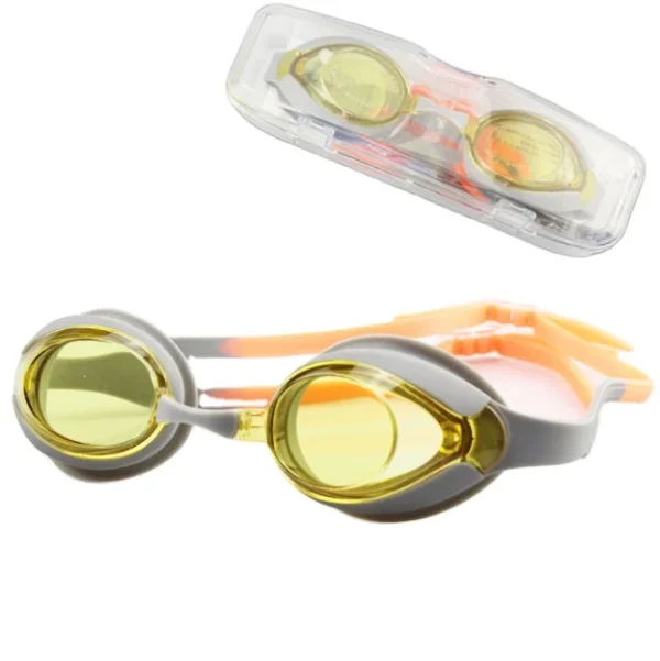 High Quality Swim Goggles Anti-fog Eye protection Large Frame Goggles Comfortable Silicone Ear Plugs Swimming Goggles for Kids - Image 5