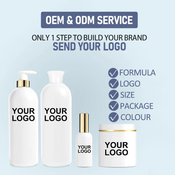 OEM Natural Collagen Hair Care Set Enriched With Argan Oil Protein Shampoo for Dry Hair - Image 4