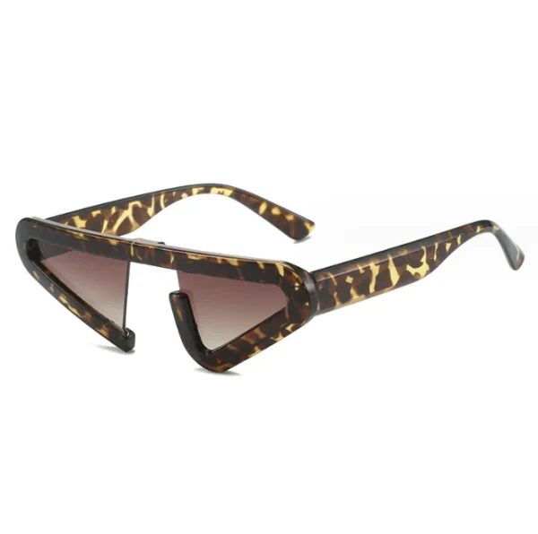 New Fashion Triangle Cat Eye Sunglasses Women Men Vintage Shades  Personality Sun Glasses Hip Hop Eyewear UV400 - Image 3