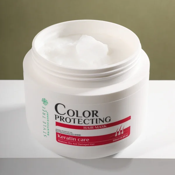 OEM Color Protecting Shampoo Keratin Formula UV Protection Moisturizing Repair Shampoo for Dyed Hair Care - Image 2