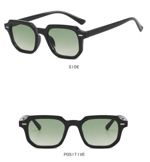 Top Trending Small Square Frame Sunglasses - Women & Men Ultimate Guide to Chic Retro UV Protection Eyewear - Image 3