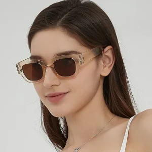 High Quality Shades Men and Women Small Square Anti-uv400 Sun Glasses Custom Logo New Fashion Sunglasses 2024