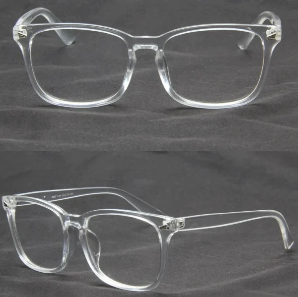 Lightweight With Spring Hinge Anti UV Eye Protection Ray Rectangular Computer Reading Naked Glasses in Spain Eyeglass Frame - Image 3