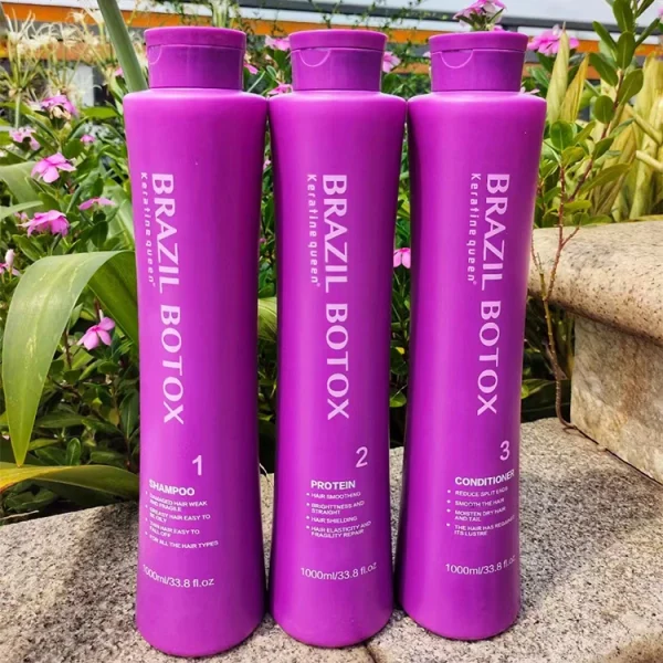 Wholesale 0% Formaldehyde Hair Straightening Smoothing Cream Professional Salon Keratin Treatment - Image 2