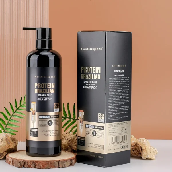 Natural Moisturizing Keratin Shampoo Range Hair Products Set for Curly Hair Oem Shampoo Manufacturer