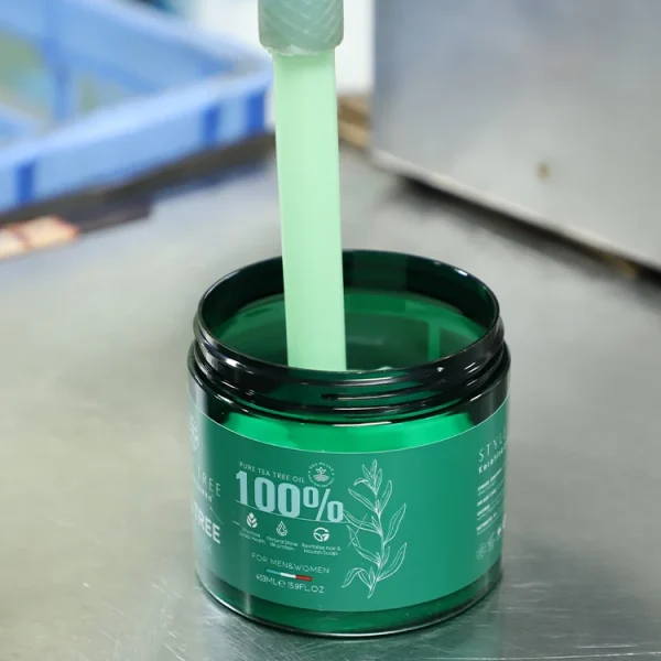 Private Label Tea Tree Essence Hair Mask Moisturizing Hair Smoothness Product for Dry Frizz Hair - Image 4