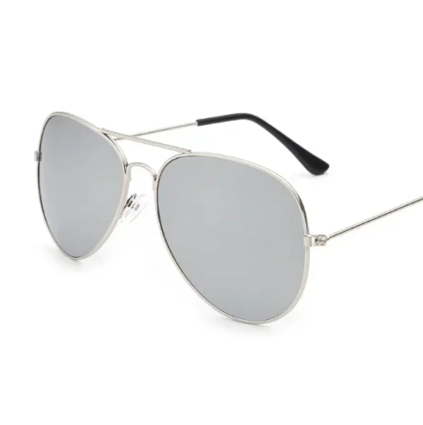 70's Fashion Men Women Sunglasses Mirror Vintage Aviation Pilot Sun Glasses With Metal Frame - Image 4