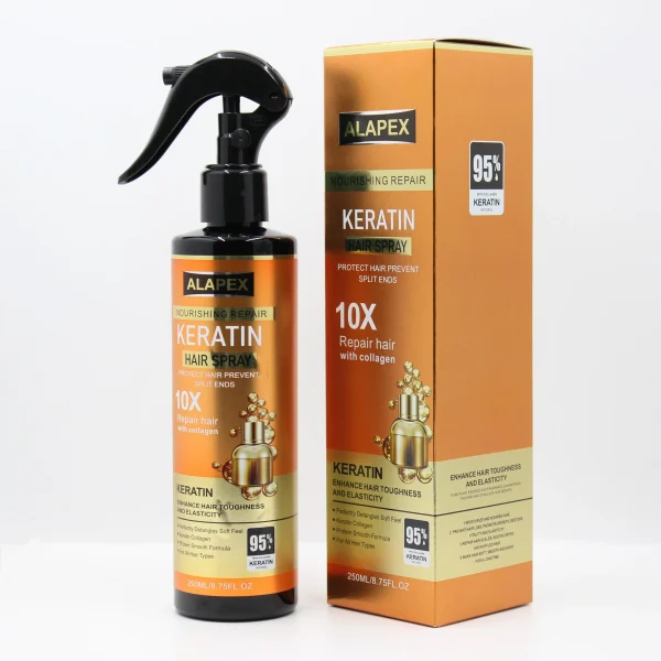 ALAPEX Keratin Treatment Hair Spray Fast Repair Hair with Collagen Enhancement Hair Lotion - Image 2