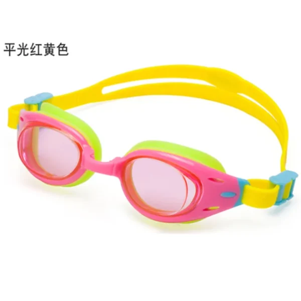 2025 Hot Sale New Style Colorful Red Blue Pink Orange Toddler Kid Children Water Swimming Glasses Eyewear Goggles - Image 2
