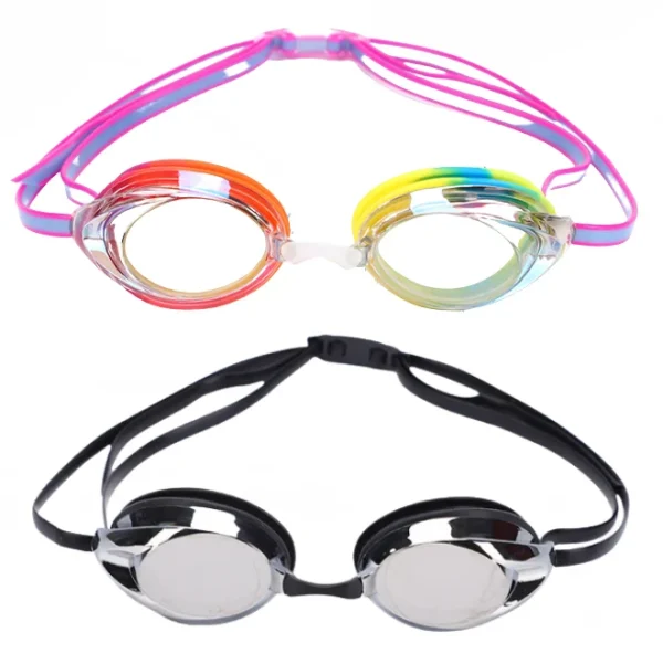 New Adjustable Anti Fog Swimming Goggles Glasses for Kids Youth Adults Professional Swimming Goggles Competition