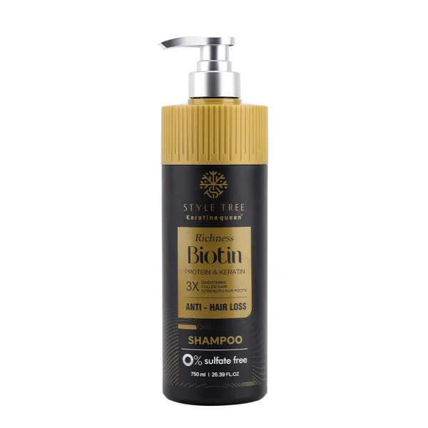OEM ODM Biotin Protein Shampoo Conditioner Set Moisturizing Anti-Dandruff Hair Care Formula Strengthen Repair Promote Regrowth - Image 4