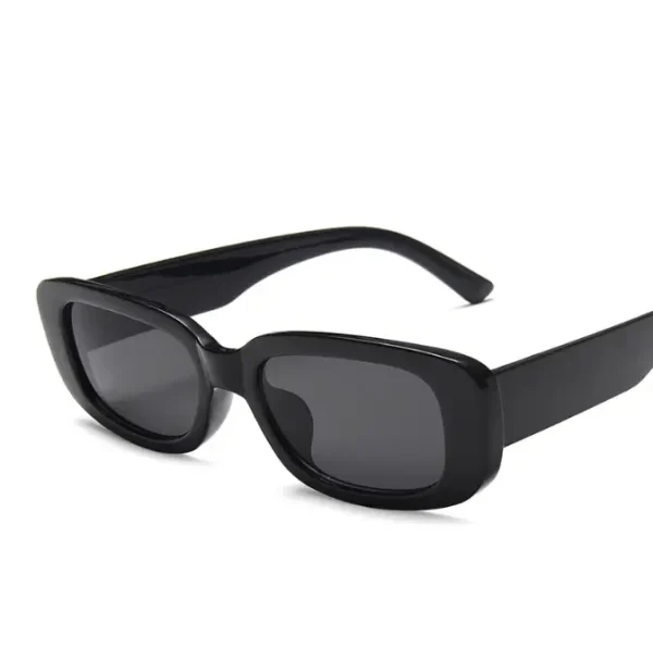 Custom Rectangle Sunglasses for Women Retro 90's Vintage Fashion Narrow Square Frame UV400 Protection Gafas De Moda - Image 6