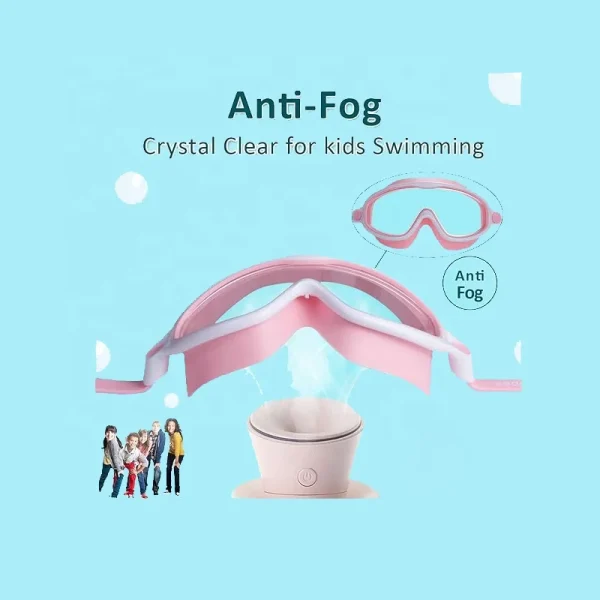 Professional Wide Vision Anti Fog Swimming Goggles No Leaking UV Protection Adjustable Swim Goggles for Kids - Image 2
