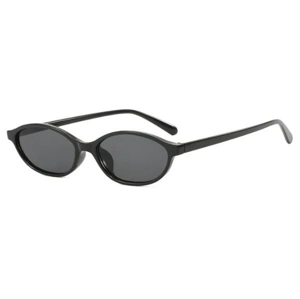 Narrow Frame Oval Sunglasses for Women Trendy Small Vintage Sun Glasses UV Protection Custom Logo Fashion Eyewear - Image 6