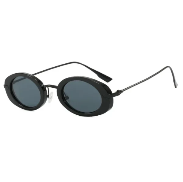 Oval Small Famre Sunglasses for Women and Men Popular Design Vintage UV400 Lens Eyewear 2025 - Image 5