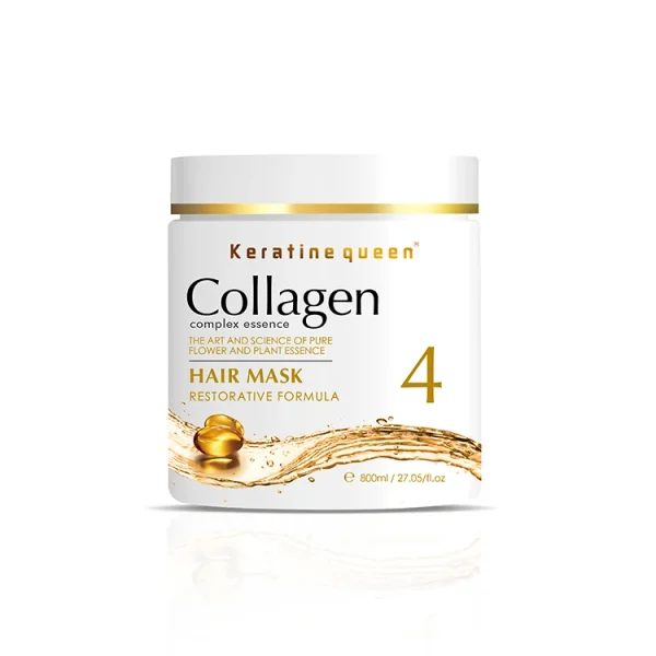 High Quality Organic Keratin Hair Treatment Collagen Shampoo and Conditioner Moisturizing Private Label for Thickening Hair - Image 5