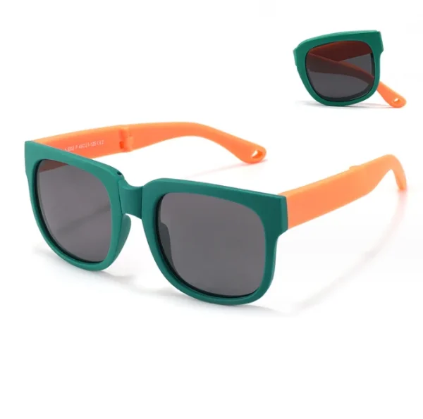 Kids Foldable Toddler Sunglasses Polarized Sunglasses for Chidren UV Protection Shades Fashion Outdoor Sun Gla - Image 3