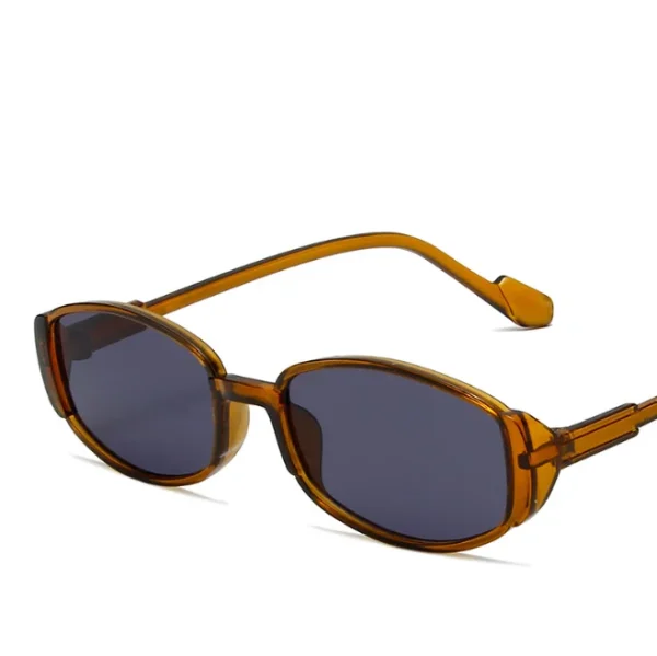 Oval Frame Sunglasses for Women and Men Retro Design Outdoor Sun Glasses Trendy Candy Color Eyewear - Image 6