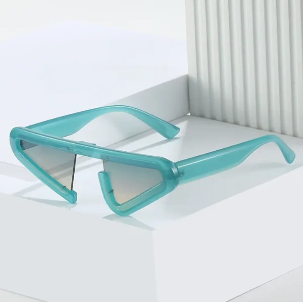 New Fashion Triangle Cat Eye Sunglasses Women Men Vintage Shades  Personality Sun Glasses Hip Hop Eyewear UV400 - Image 2