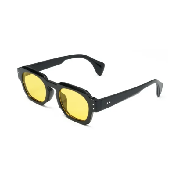 New Square Sunglasses Women Fashion Clear Ocean Lens Eyewear UV400 Fashion  Men Rivets Punk Sun Glasses - Image 6