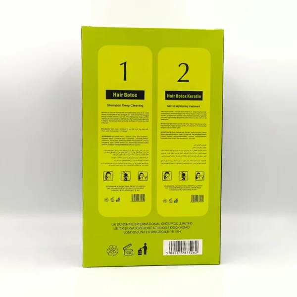 Daily Moisture Shampoo Keratin for Hair Repair Dry Damaged Curly Hair Keratin Shampoo - Image 4