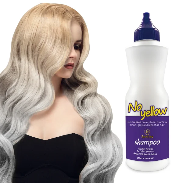 OEM/ODM Low Price Ammonia & Bleach 500ml Free Remove Hair Dye Artificial Hair Color Remover Shampoo No Yellow Shampoo Organic ha - Image 5