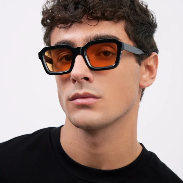 Lmamba 3412 Customize Vintage High Quality Square Sun Glasses Luxury Brand Designer Sunglasses Men Women 2025