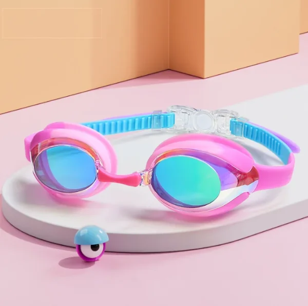 Children's Swimming Goggles Waterproof and Anti Fog Child Swim Goggles Leakproof Design Custom logo Anti-UV clear Vision Goggles - Image 6