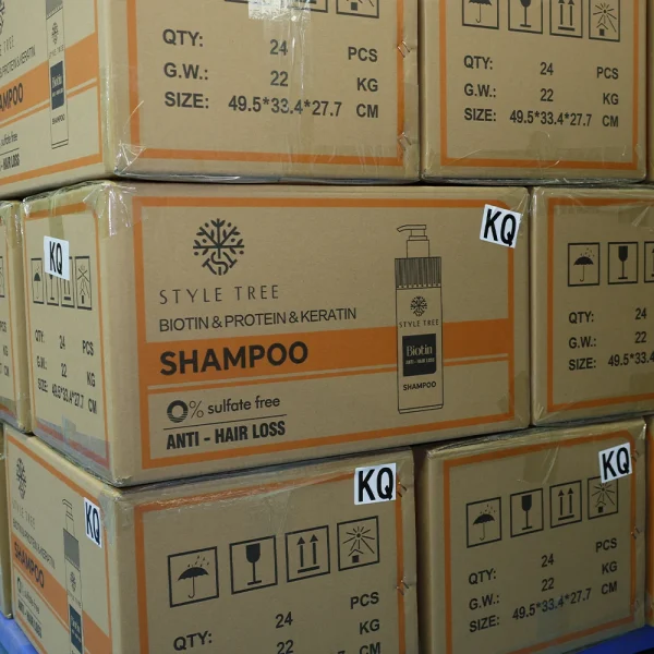Wholesale Private Label Organic Repair Argan Oil Salon Hair Care Growth Keratin Sulfate Free Biotin Hair Shampoo and Conditioner - Image 6
