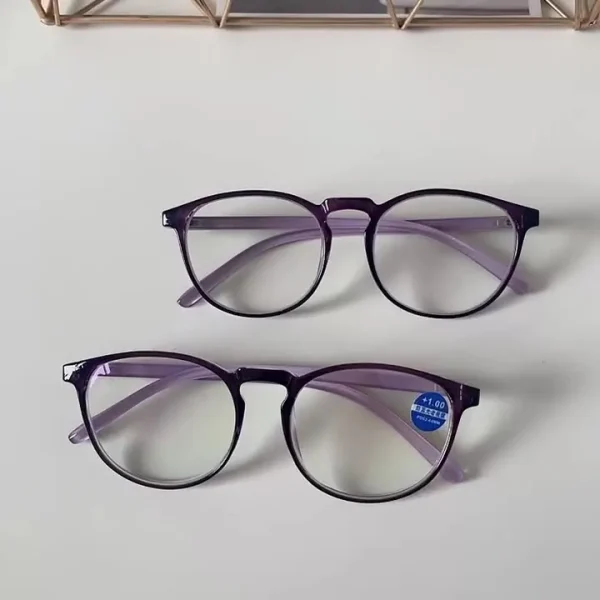 2101 Reading Glasses Large Frame Fashionable Anti-blue Light Reading Glasses Unisex Reading Glasses - Image 2