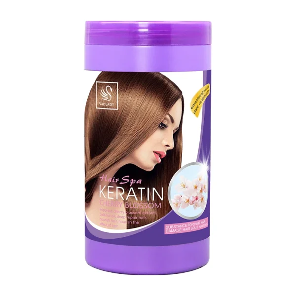 Private Label Nourish Damaged Hair Repair Smooth Hair Spa Moisturizing Salon Keratin 1000ml Hair Mask - Image 4