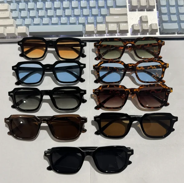 Top Trending Small Square Frame Sunglasses - Women & Men Ultimate Guide to Chic Retro UV Protection Eyewear - Image 6