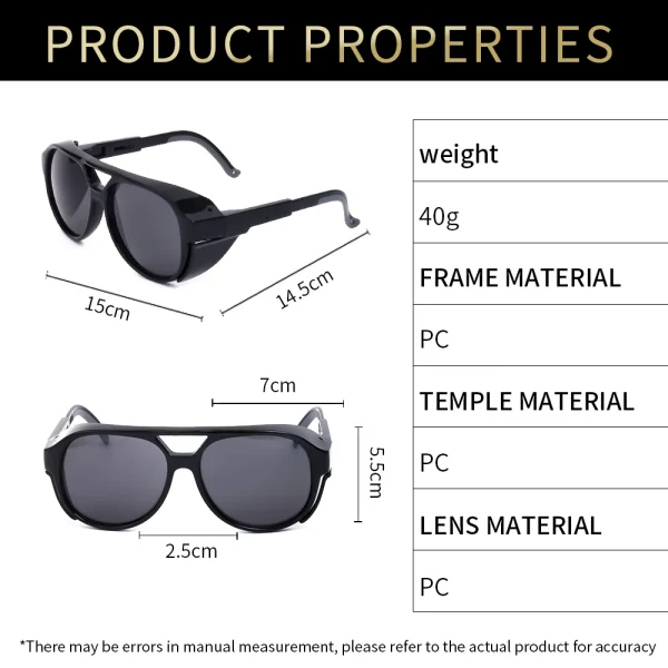 LMA 3415 Classic Black Shades Sports Eyewear ANSI Z87+ Custom Logo Men Women UV400 High Quality Side Shield Safety Sunglasses - Image 6