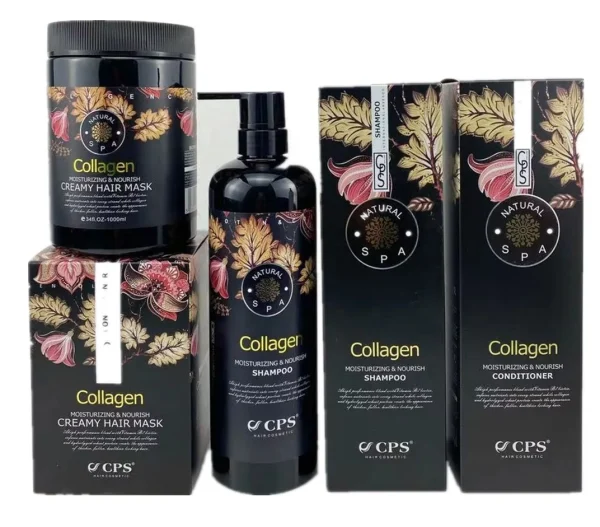 High Quality CPS Collagen Moisturizing Nourishing Shampoo 900ml - Image 3