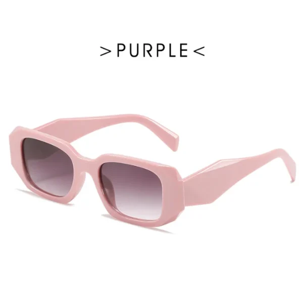 Vintage Rectangle Sunglasses Shades Women Men Custom logo Sunglasses Retro Lentes De Sol Modernos Para Mujer - Image 6