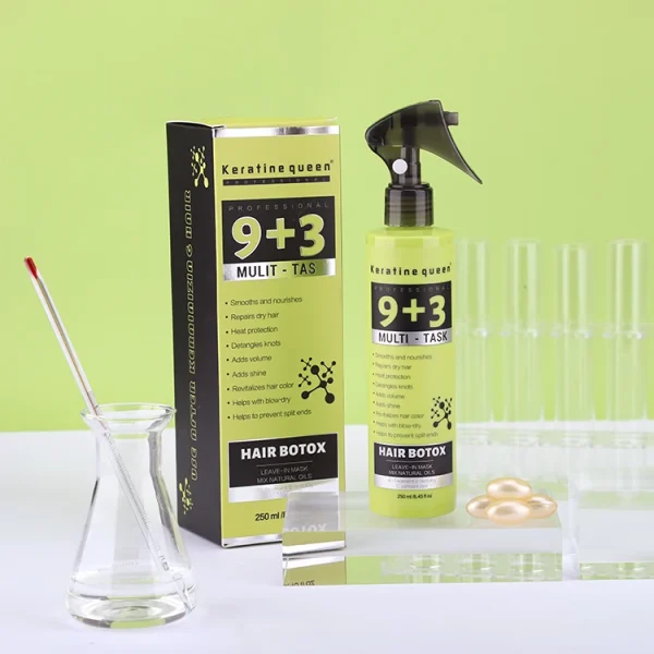 Private Label Heat Protect and Shine Spray Anti Frizz Split for Hair Smooth Repair Hair Gloss Oil Spray - Image 2