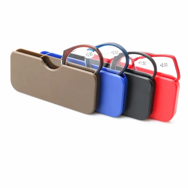 LMA 991 Hot Selling Man Nose Clip Ultra-thin Card Eyewear Portable Women Attached Phones Mini Travel 2024 Reading Glasses - Image 3