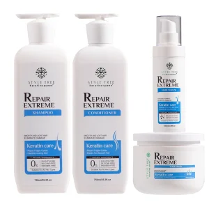 Wholesale Organic Natural Repair Hair Care Set Silicone Free Shampoo Conditioner Moisturizing Repair Hair Mask for Daily Use