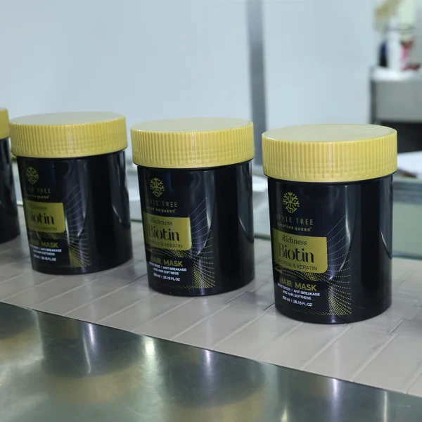 Biotin Natural Hair Mask Salon Professional Protein Moisturizing for Repair Hair Treatment Private Label - Image 3