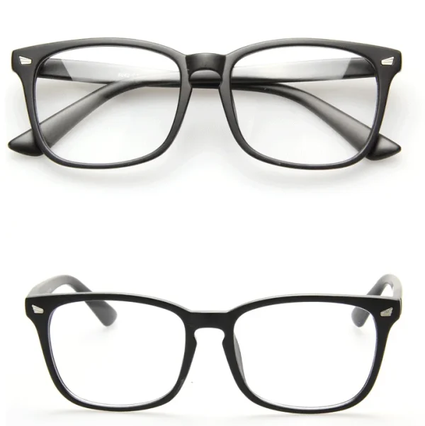 Lightweight With Spring Hinge Anti UV Eye Protection Ray Rectangular Computer Reading Naked Glasses in Spain Eyeglass Frame - Image 5