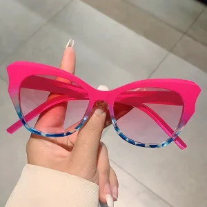 Cat Eye Shape Sunglasses Beach UV Protection Sun Glasses Fashion Shades 90s Glasses Summer Eyewear