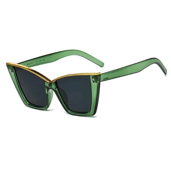 Vintage Oversized Square Rivet Sunglasses for Women Fashion Gradient Cat Eye Sun Glasses Female Shades Uv400 - Image 5