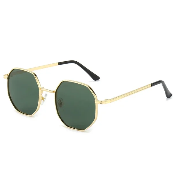 Retro Hexagon Small Metal Frame Polarized Sunglasses Women Men Vintage Driving Glasses Fashion Eyewear Lentes De Sol UV400 - Image 3