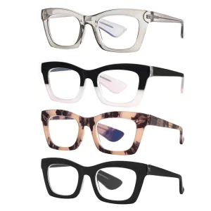 HJ012 Wholesale Anti Blue Light Reading CP Glasses Classics Women Men Fashion Trendy Prescription High Quality Reader