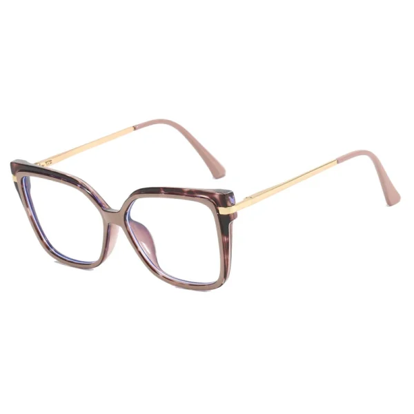 LMA 95811 Women Optical Spectacles Eyeglass INS Latest Model Computer Fashion Blue Light Blocking TR90 Glasses Frame 2024 - Image 6