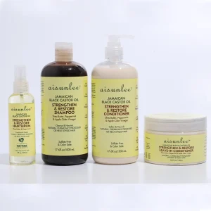 Organic Wholesale Price Leave in Conditioner Jamaican Black Castor Oil Hair Care Product for Damaged Hair